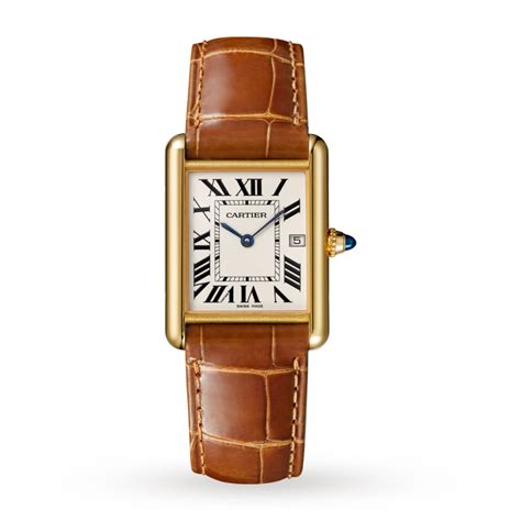 tank louis cartier watch large model|vintage cartier tank louis watch.